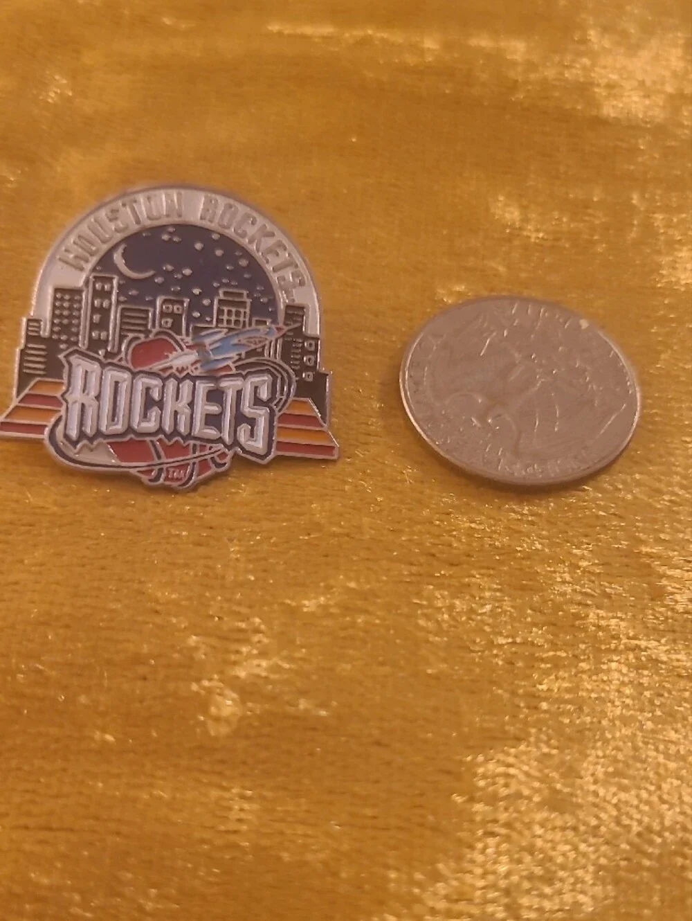 Enamel Pin - Red and Blue Team Logo
